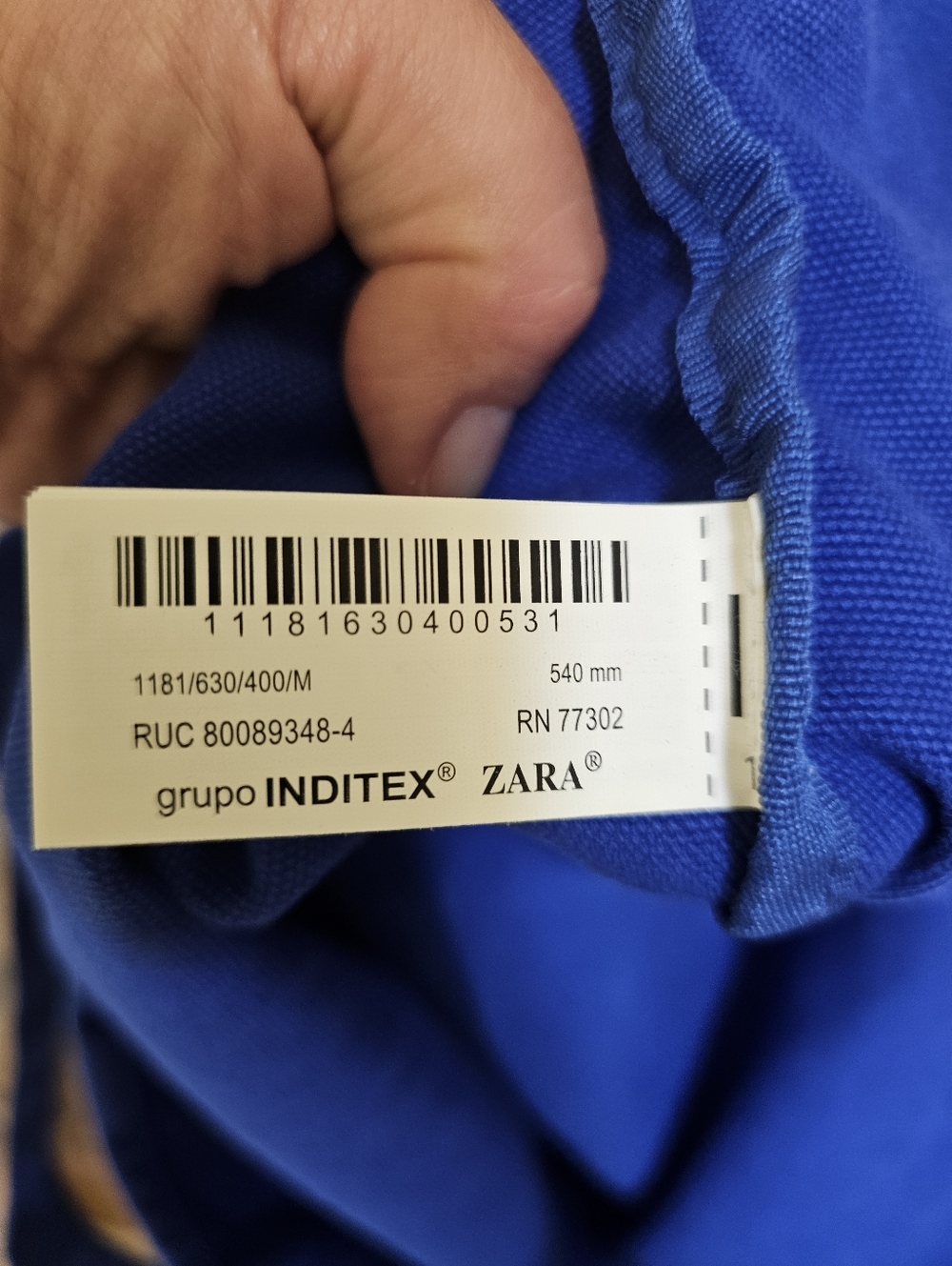 Zara Peanuts Blue Woodstock You Good? Tote/Shopper Bag - Picture 8 of 9